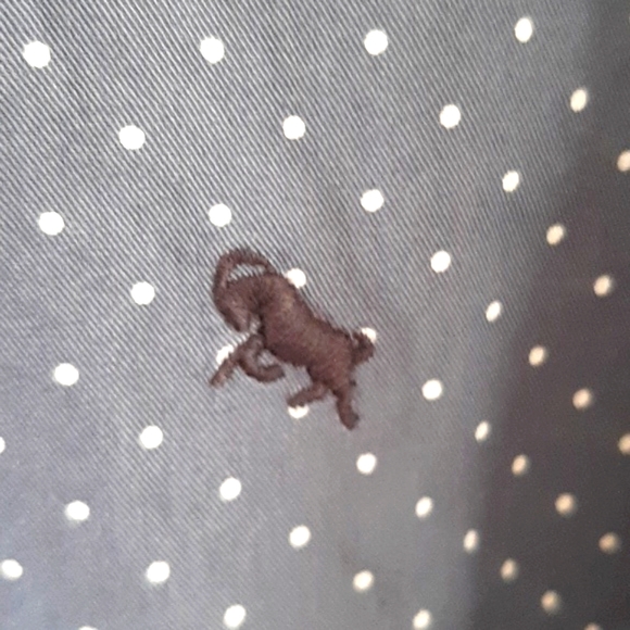 Polka Dot Button Down shirt - Picture 3 of 6